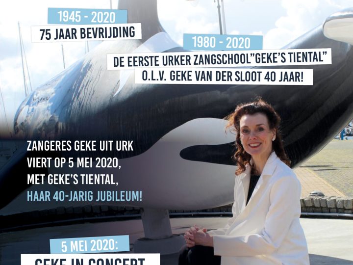 Save the date!  – 5 mei 2020 jubileumconcert