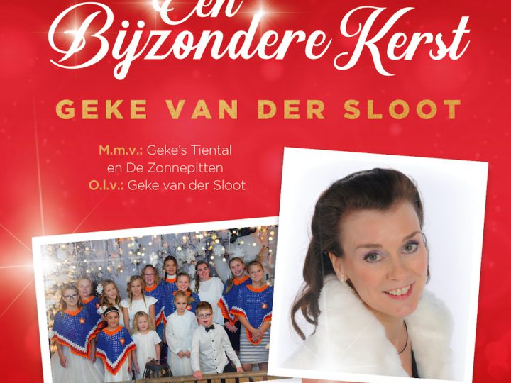 Geke van der Sloot  presenteert 21 november aanstaande haar nieuw Kerstalbum